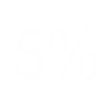 5% di sconto